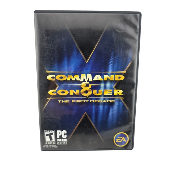 Electronic Arts Other - EA Command & Conquer The First Decade PC DVD Collection 12 Games 2000s GOOD War